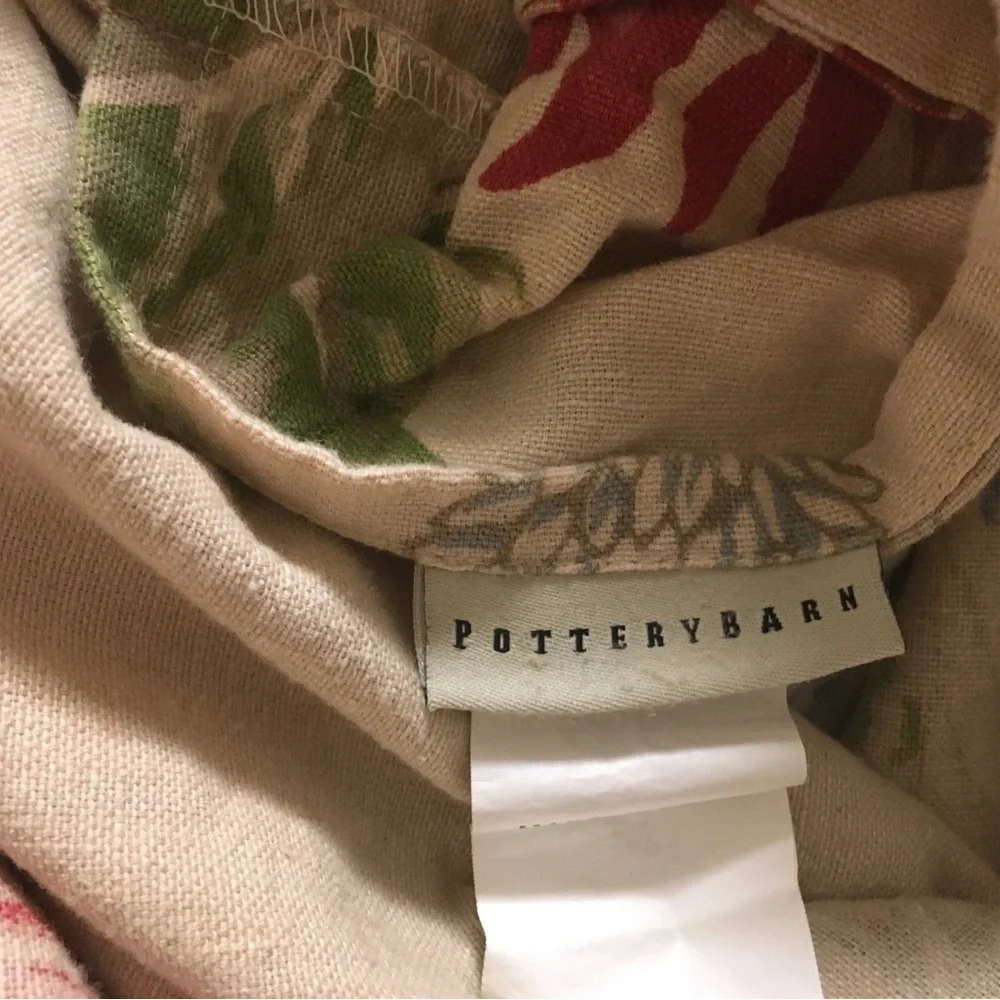 Pottery Barn Marla Floral design duvet cover